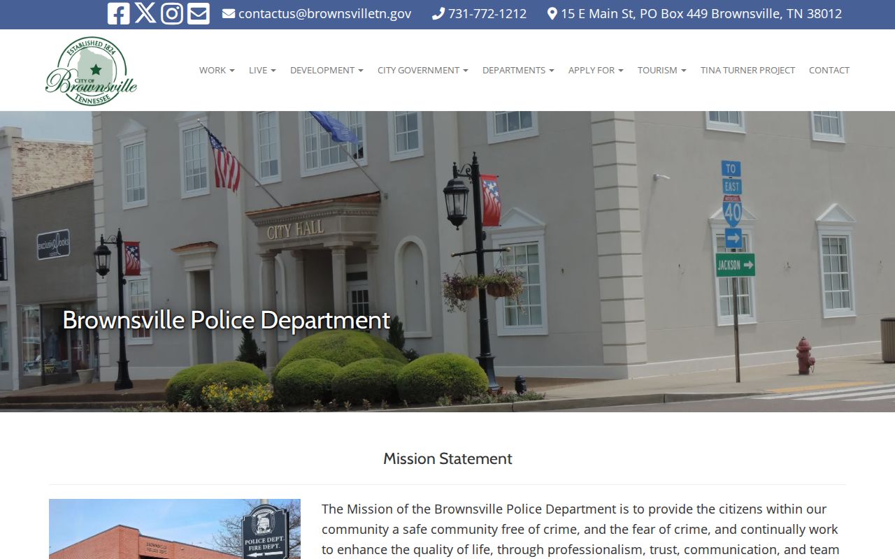 Haywood County arrest lookup Brownsville Police records channel
